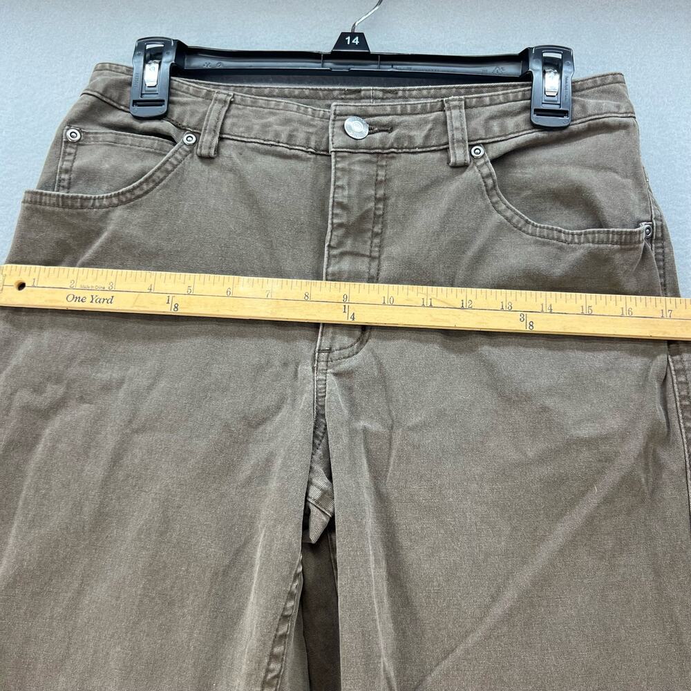 Duluth Trading Co. Jeans Women's 8x29 Brown Duluth Flex FH Work Pants Normcore - Picture 3 of 12